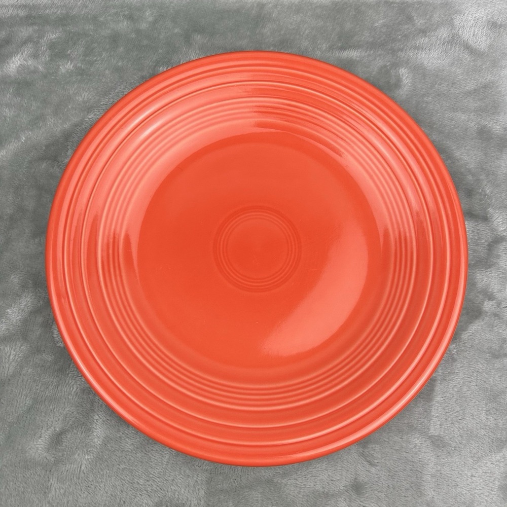 Fiesta Fiestaware Homer Laughlin Luncheon Plate Poppy